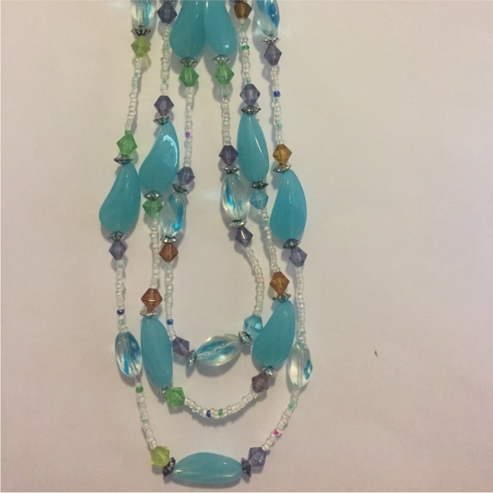 Two Beaded necklaces